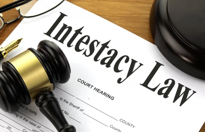 intestacy law no will